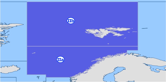 Sottozona 27.2 – Mar di Norvegia, Spitsberg e isola degli Orsi (Sottozona II)