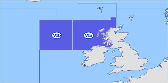 Untergebiet 27.6 – Rockall, Nordwestküste Schottlands und Nordirlands, die Nordwestküste Schottlands und Nordirlands wird auch als westlich Schottlands bezeichnet (Untergebiet VI)