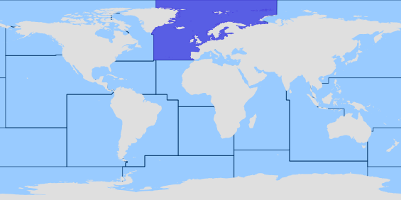 Зона на ФАО 27 - Североизточните части на Атлантическия океан