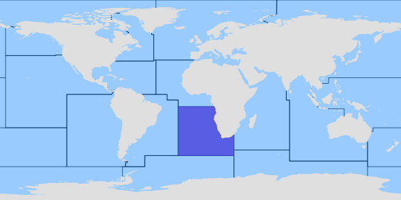 Зона на ФАО 47 - Югоизточна част на Атлантическия океан
