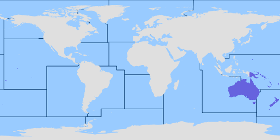FAO-Gebiet 6 - Ozeanien - Binnengewässer