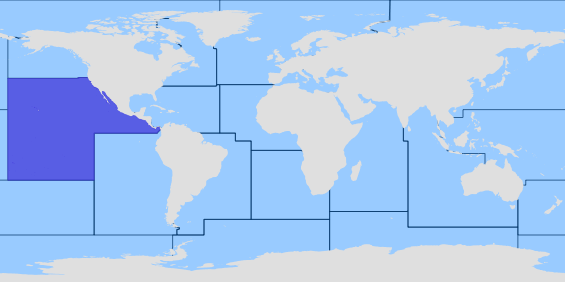 Зона на ФАО 77 - Централна източна част на Тихи Океан
