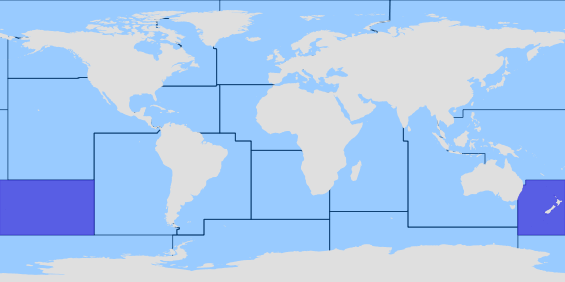Зона на ФАО 81 - Югозападна част на Тихи Океан