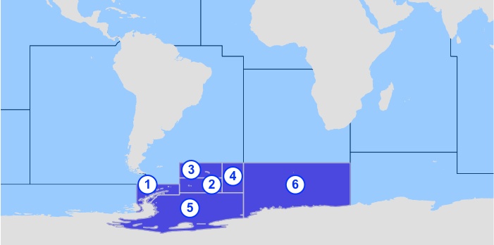 Oblast FAO 48 - Antarktický Atlantik