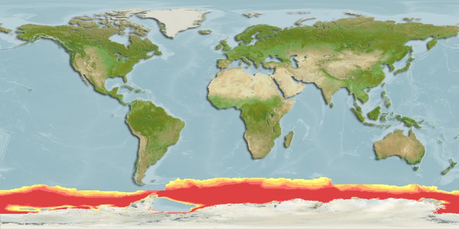 Aquamaps - Computer Generated Native Distribution Map for Dissostichus mawsoni